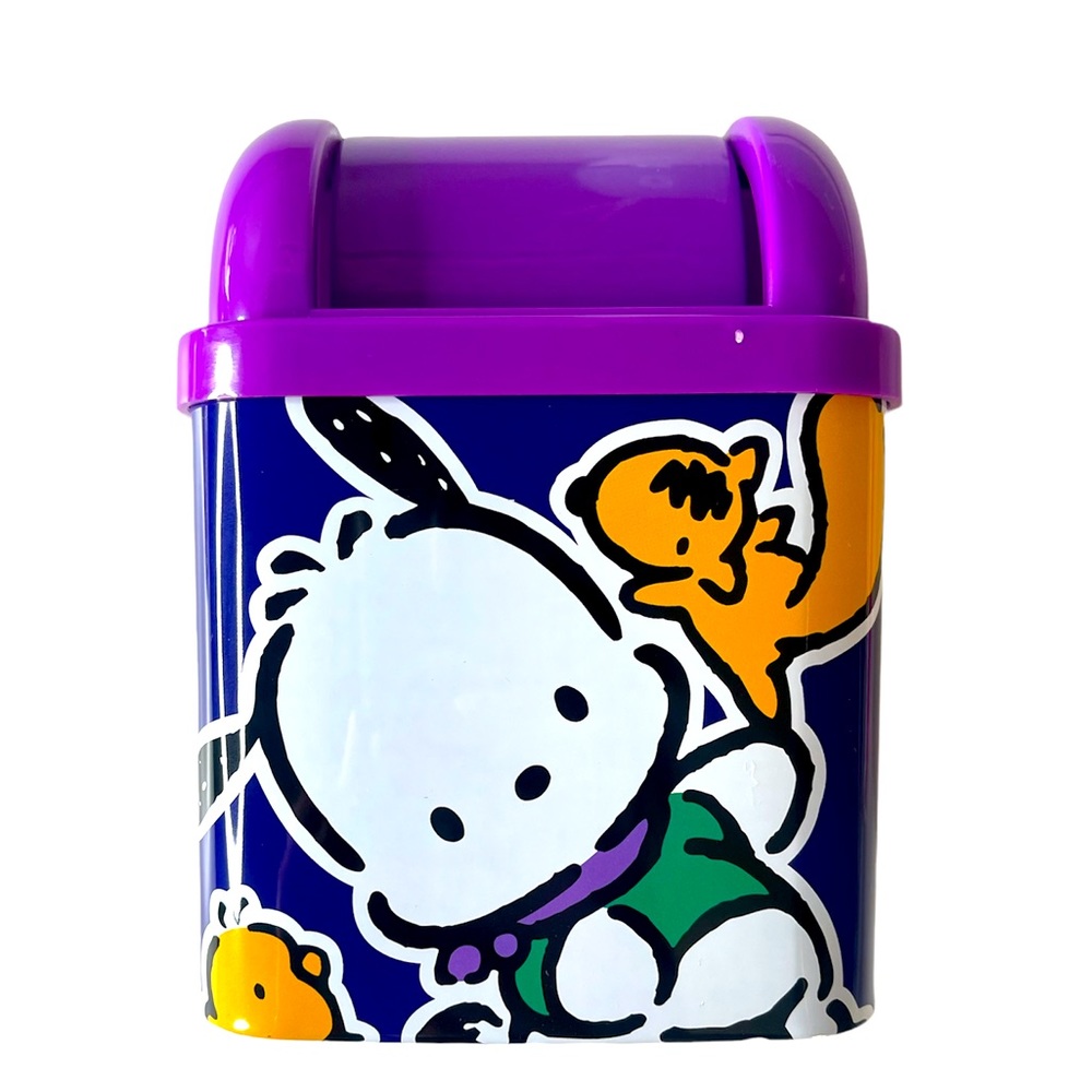 Pochacco Sanrio 97’ Trash Can Vintage